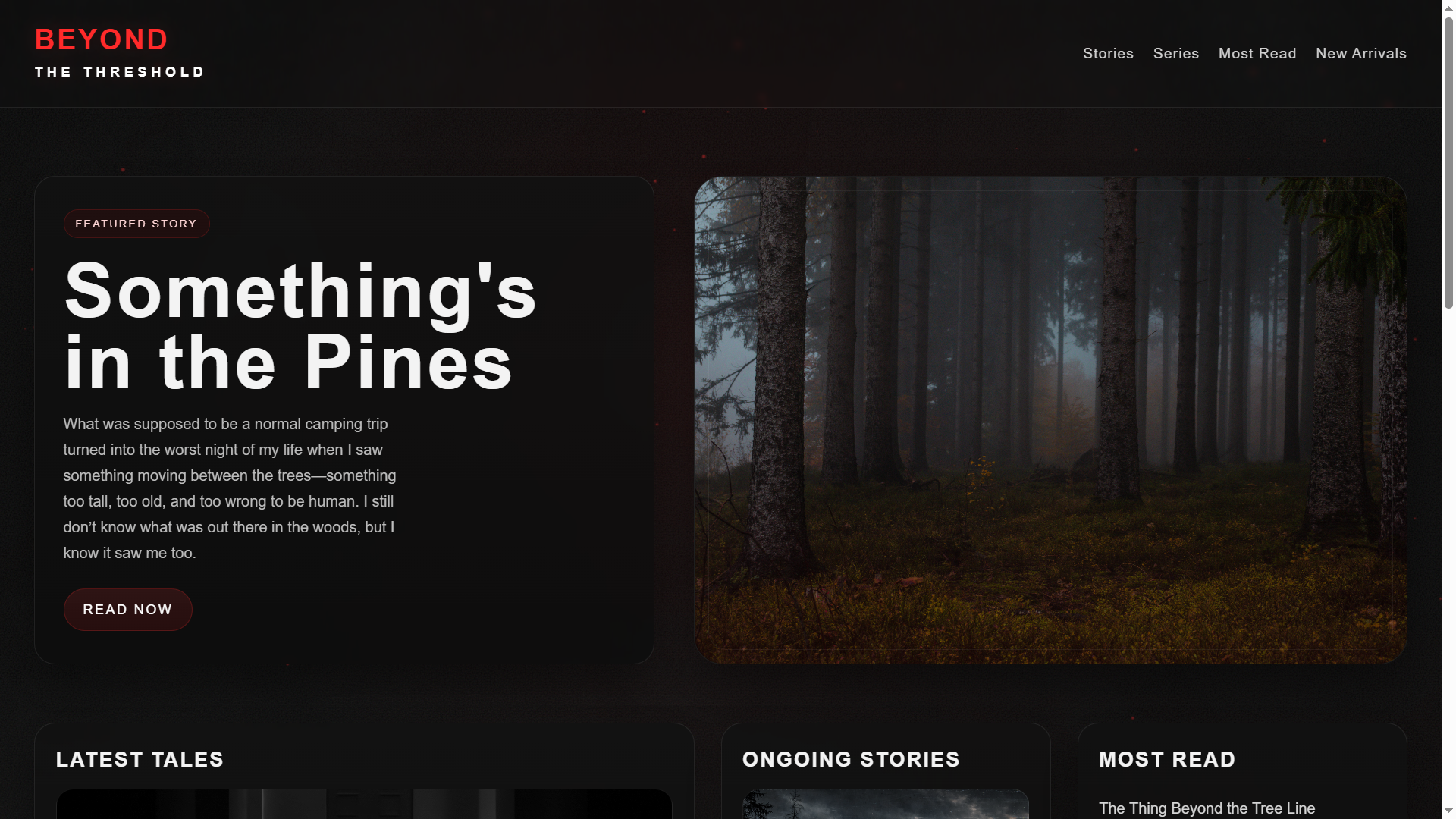 Beyond the threshold scene 1